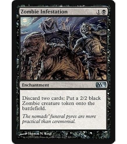 マジック：ザ・ギャザリング Magic The Gathering Apocalypse Magic The Gathering - Zombie Apocalypse (80) - Dark